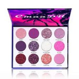 Free Escape Pink and Purple Eyeshadow Palette